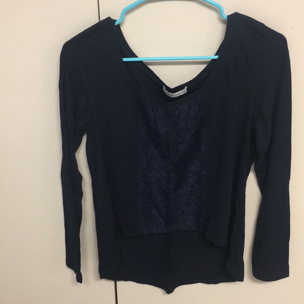 Navy Blue long sleeve shirt